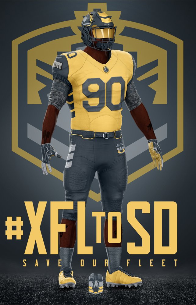 With next to no advertising, SD put 21k fans in seats to watch the Fleet...  And it was FUN.  SD wants spring football.  <a href="/OliverLuckXFL/">OliverLuckXFL</a> Let's do this thing!
#XFLtoSD