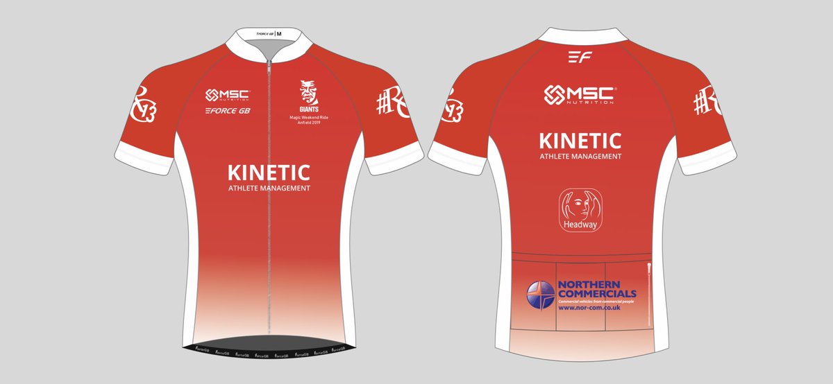 andykelly3of6's tweet photo. @KineticAMP thank you for the sponsorship of our @RFL Magic Weekend Giant Ride 2019 to Anfield the riding tops a are as cool as the @KineticAMP system @giantsrl Use for our day to day Athlete management #RC13 https://t.co/0ZMRIAQtzQ
