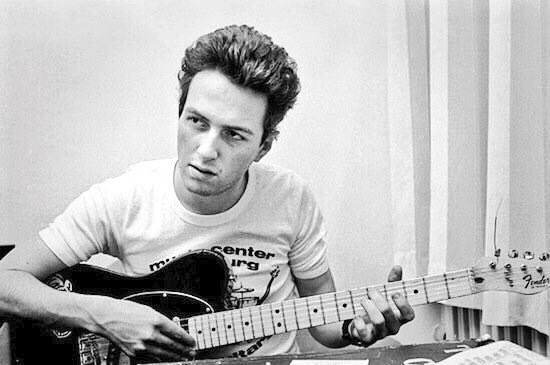 Joe Strummer’s handwritten lyrics for The Clash's "London Calling"