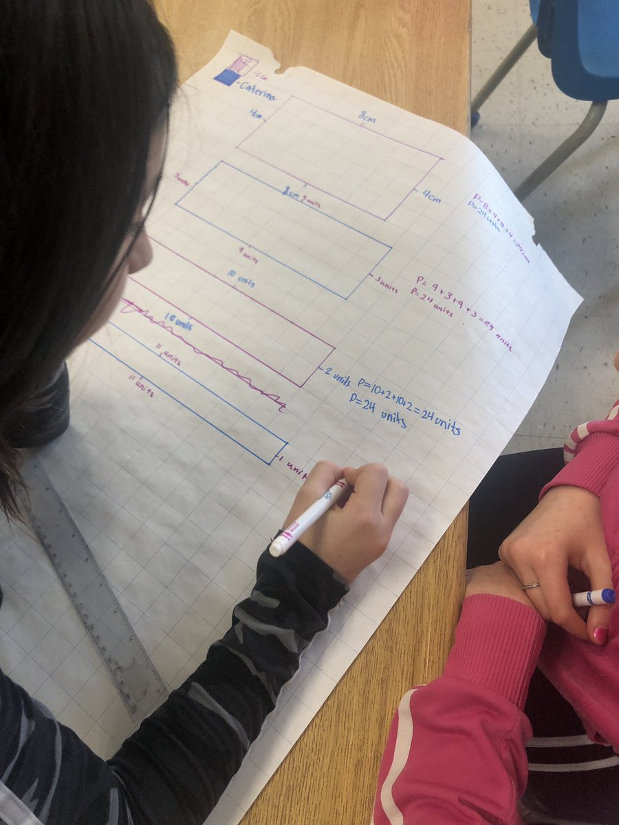 Kylie Allan (@msa_teach) on Twitter photo Today’s group question: How many rectangles can you make with a perimeter of 24cm? If a square is a rectangle, is a rectangle a square? Great discussion! #lifeingr5 <a href="/SMCDSB_MAI/">St. Marie CS</a> Today’s group question: How many rectangles can you make with a perimeter of 24cm? If a square is a rectangle, is a rectangle a square? Great discussion! #lifeingr5 <a href="/SMCDSB_MAI/">St. Marie CS</a>