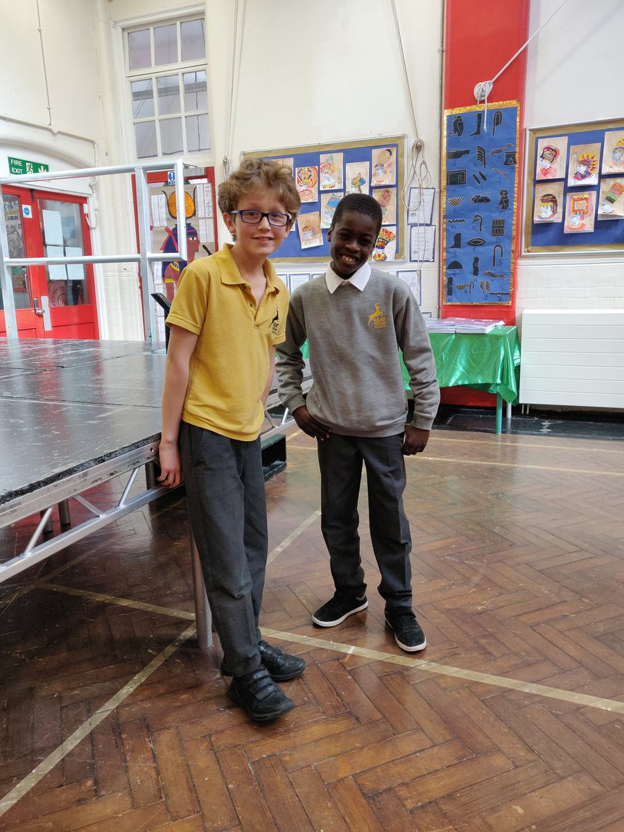 Well done to all who participated in this year Reay's got talent show. Our winners are boys from Y5. Well done Malik and Gabriel. You did just a great job and we are all proud of you @VeronikaHicks2 <a href="/ReayPrimary/">Reay Primary School</a> @bferizajreay 
#talent #talentshow #talented #childrenofreay