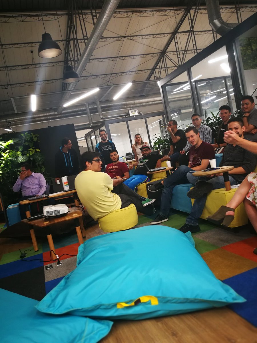 PerficientLATAM's tweet photo. Last night in our first 2019 #TechTalk about Reactive Microservices, led by @dialtahi and @svelezr #PSLTeam https://t.co/mebpzKtM5Z