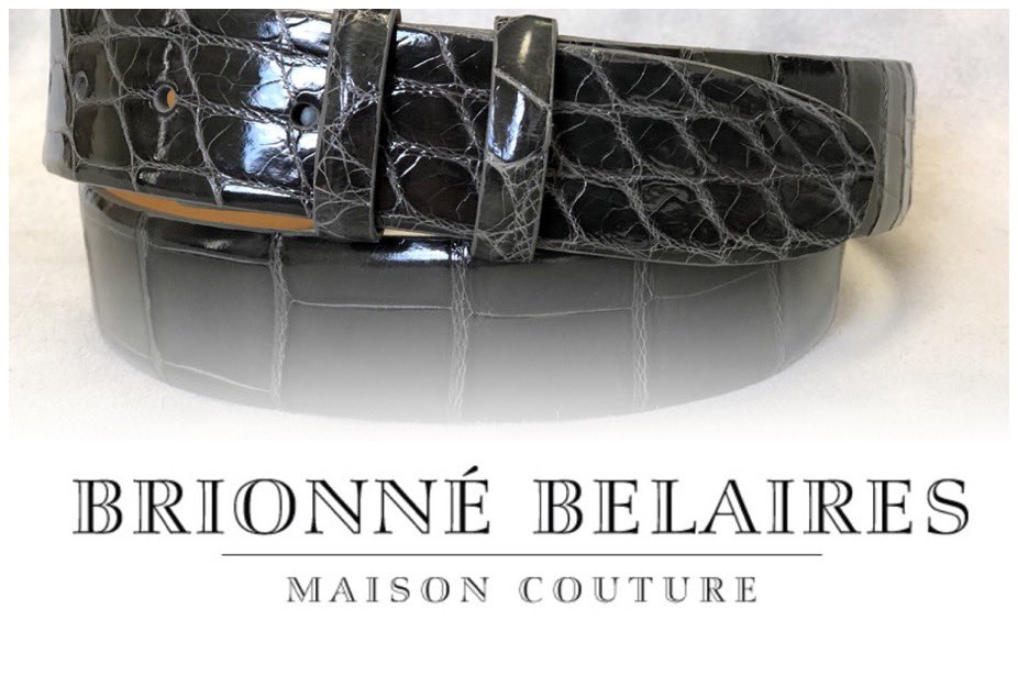 BBMC65's tweet photo. BRIONNE’ BELAIRES EXOTIC SKIN BELTS https://t.co/qJDiLUX2tk