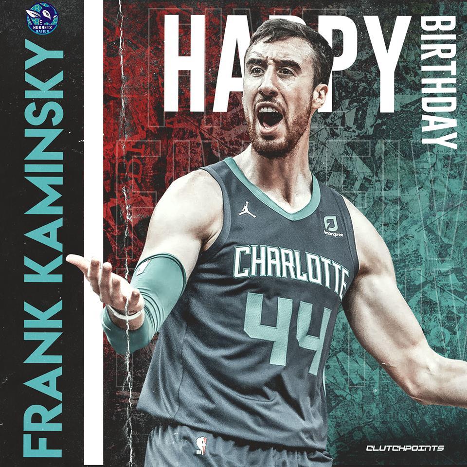 Join Hornets Nation in wishing Frank Kaminsky a happy 26th birthday!   