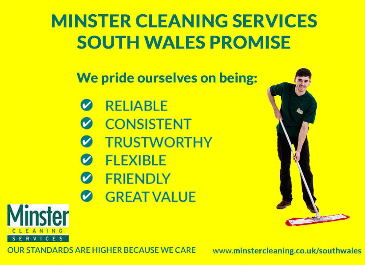 MinsterSouth's tweet photo. What is your #WednesdayMotivation? Our #southwales branch are motivated by our #minstercleaning #values! https://t.co/QIZHbklJoX