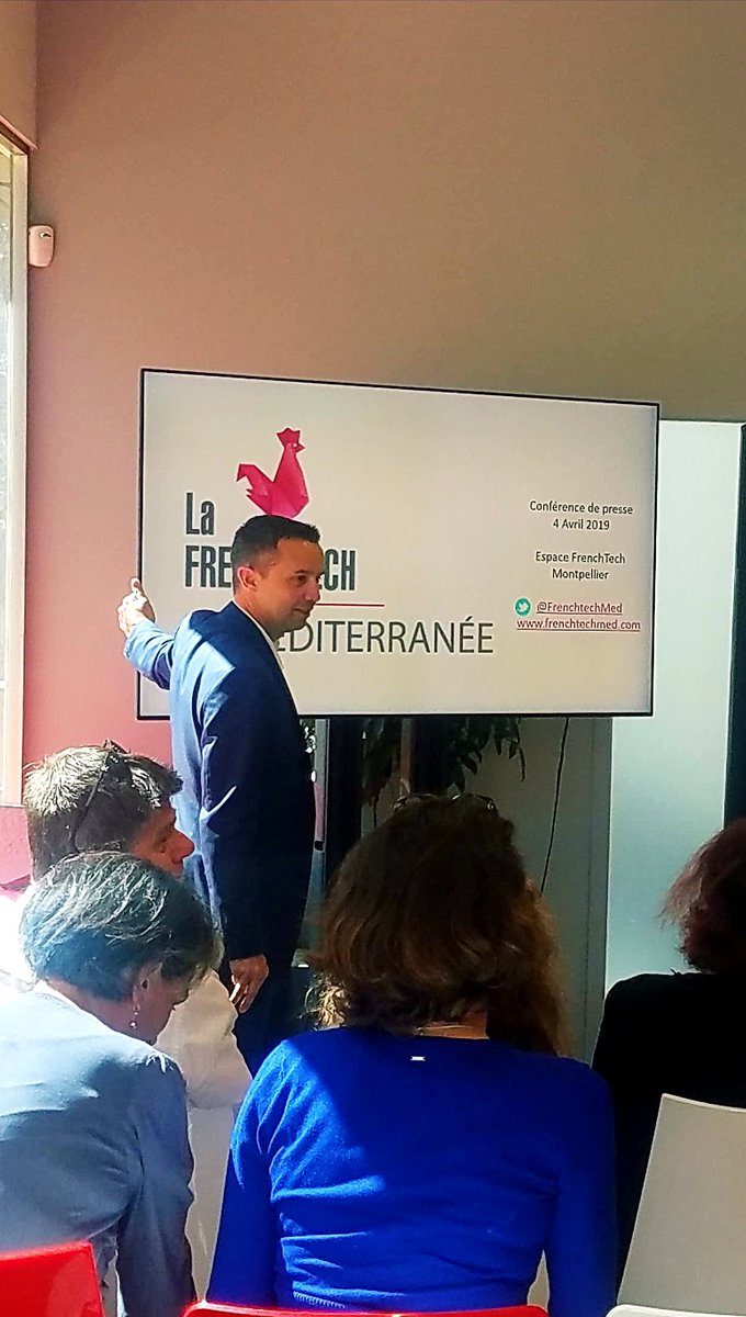 Conférence de presse Labellisation Capitale <a href="/FrenchTechMed/">La French Tech Méditerranée</a> #Montpellier. "Soutien actif de la dynamique French Tech depuis 2014, <a href="/Montpellier3m/">Montpellier Métropole</a> accompagnera la #FrenchTech Méditerranée. Objectif : créer les géants de l'#innovation de demain sur notre bassin !" <a href="/chantal_marion/">MARION Chantal 💎</a>