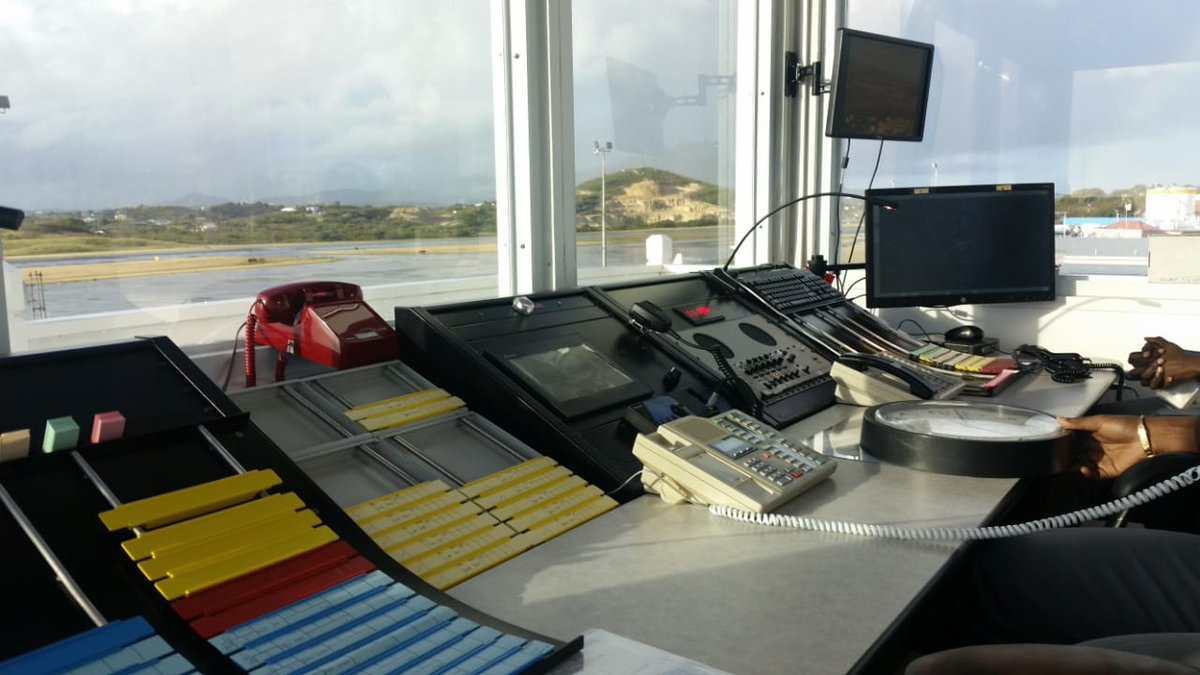 bantonman1's tweet photo. 1st day of ops in our "temporary tower" #VCBIA https://t.co/OLneQDIFJp