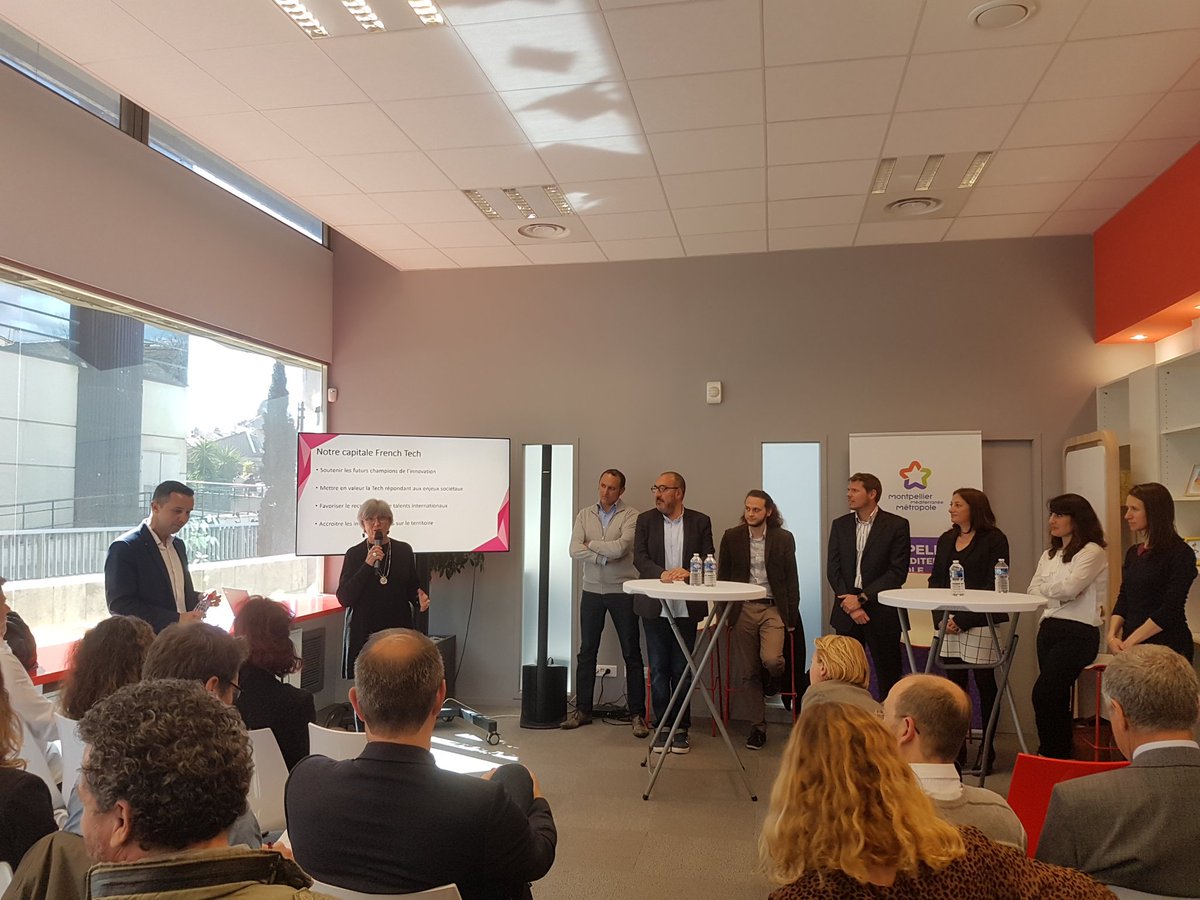 PresseMTP's tweet photo. "L'accompagnement complet de @montpellier3m auprès des start-up est unique en France" @chantal_marion #FrenchTech_MTP #FrenchTechMed https://t.co/pzB7QBuxwK
