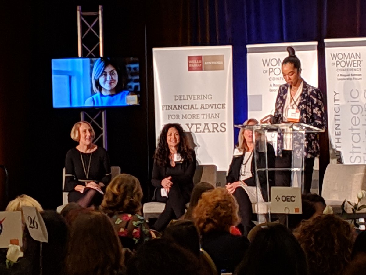 Our Be Bold panelists: Diana Fusco, Katherine Brandt and <a href="/KathleenBuse/">Dr. Kathleen Buse</a> with moderator Heather Terry.