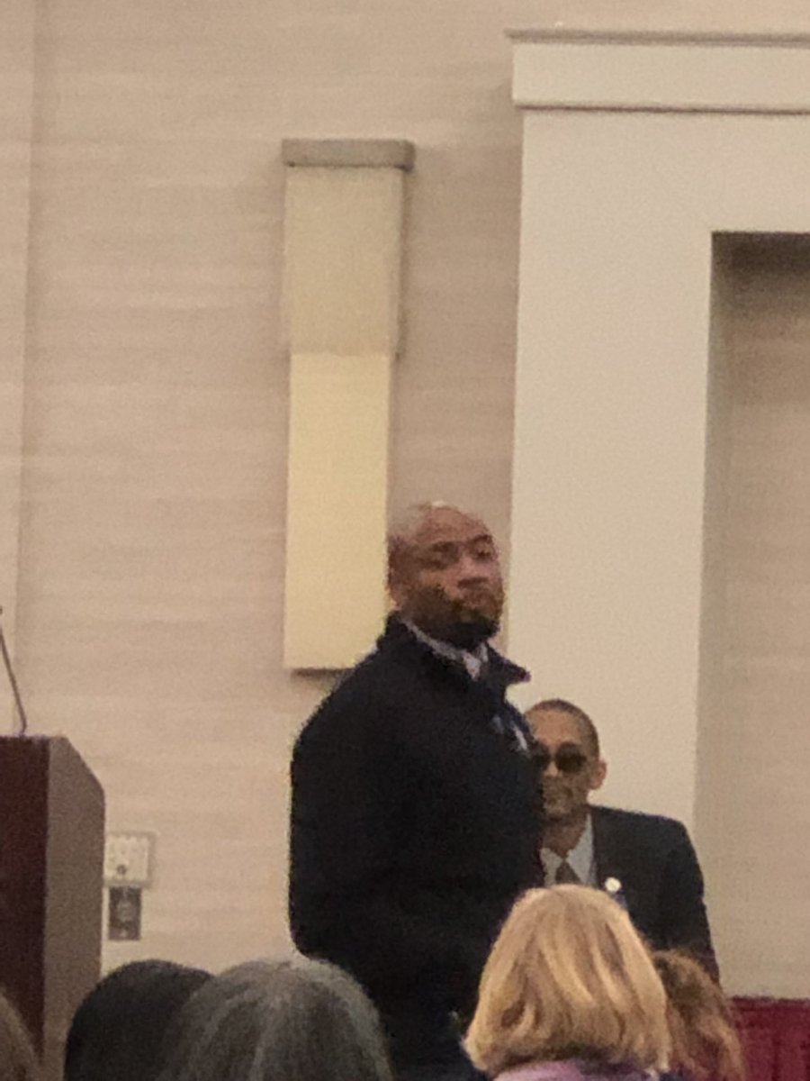 SSchneiderStL's tweet photo. @drGRITTY Love hearing Ron Lewis of the Lewis Influence. Thank you for sharing with us today. #MKN19 https://t.co/Iu7qqinZXv