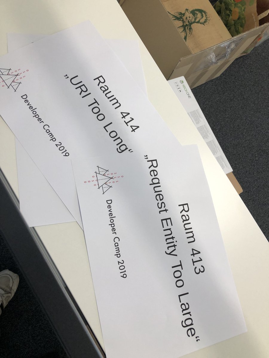 mayflowergmbh's tweet image. Also morgen beginnt das #devcamp19 und wir haben Raumnamen und der Kollege hat sich ausgetobt und jetzt wissen wir auch nicht so recht … 
(Ja, wir freuen uns tierisch drauf!)