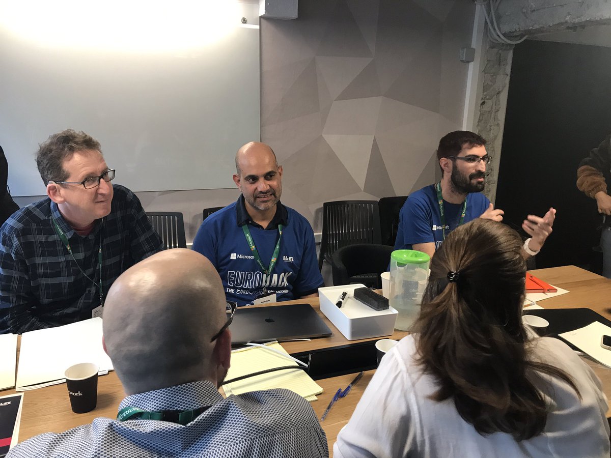 pythiccoder's tweet photo. Getting Ready! #EUROVISION #HACKATHON #ReactorTelAviv @MSFTReactor #EuroHack https://t.co/9CNYccTRso