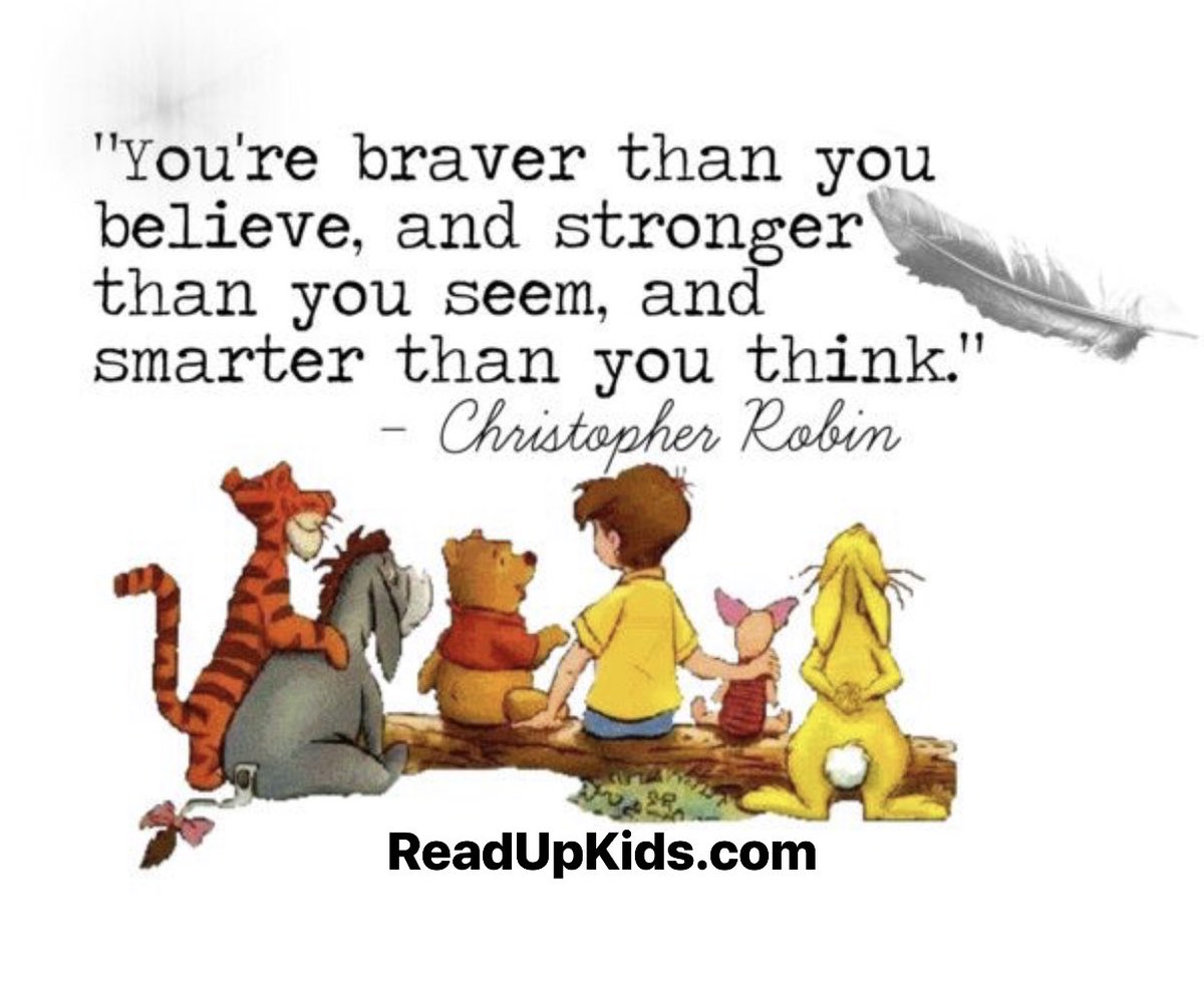 readup_kids's tweet photo. What’s your favorite childhood book quote? #TBT #ReadUpKids #ReadUp #Disney #WinnieThePooh https://t.co/GahXGw2vjS