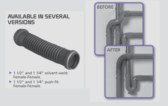 WirquinLtd's tweet photo. Want to add some magic in your plumbing ? Discover #Magicflex, the flexible connector. Say goodbye to tricky angle calculation and easily compensate for misalignment between pipes #Pipe #Connector https://t.co/FIMGEUQNa4