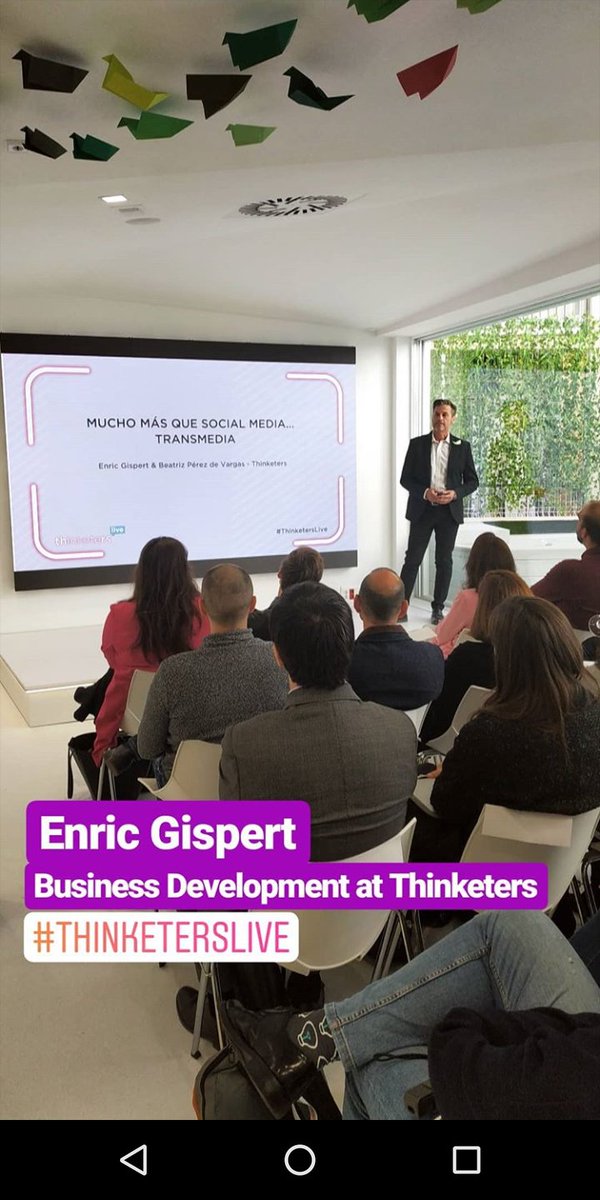 BauteArgentina's tweet photo. Más fotos de @carlosbaute en el evento de @thinketers #thinketerslive en #Madrid https://t.co/VH2kz6yD4U
