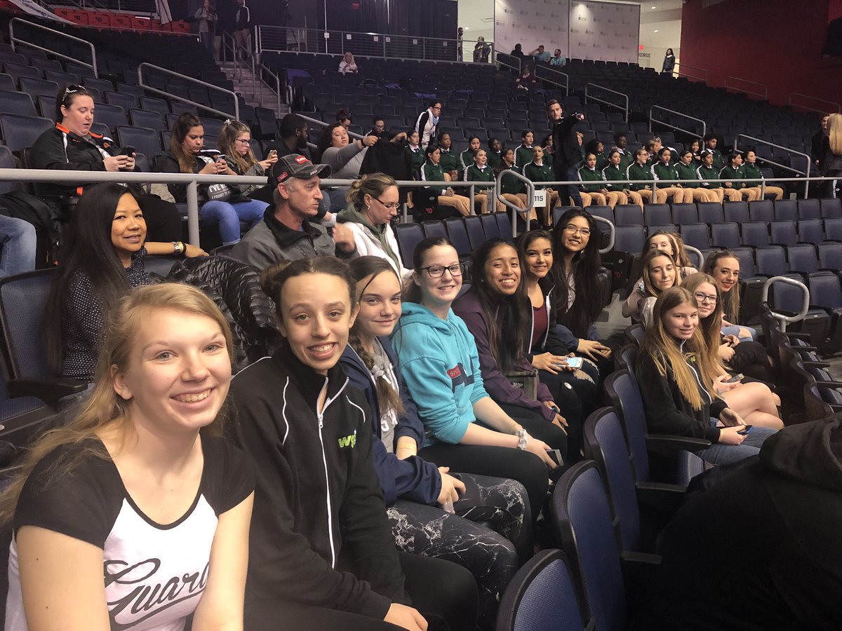 marcievw1's tweet photo. Hudsonville Scholastic A ready to cheer on Scholastic World!!! ❤️ #wgi2019 https://t.co/g68fqLlXo0