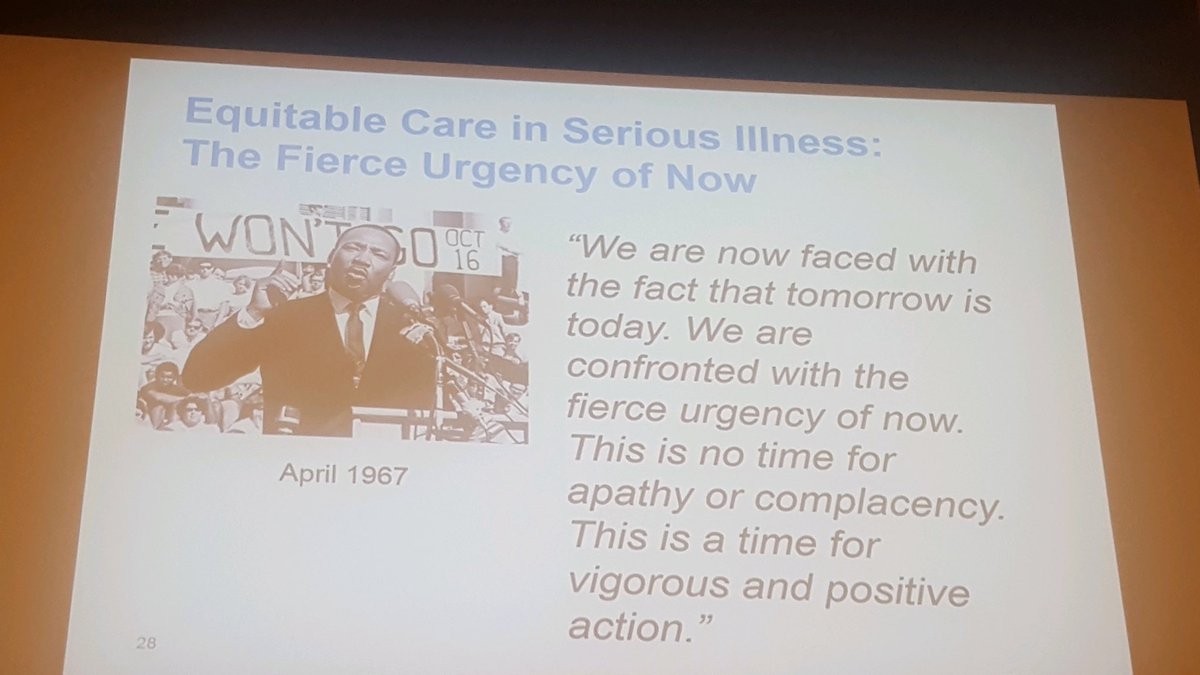 Thank you Dr. Kimberly Johnson for an awesome presentation which you sealed with this amazing quite. #SeriousIllnessCareNASEM
