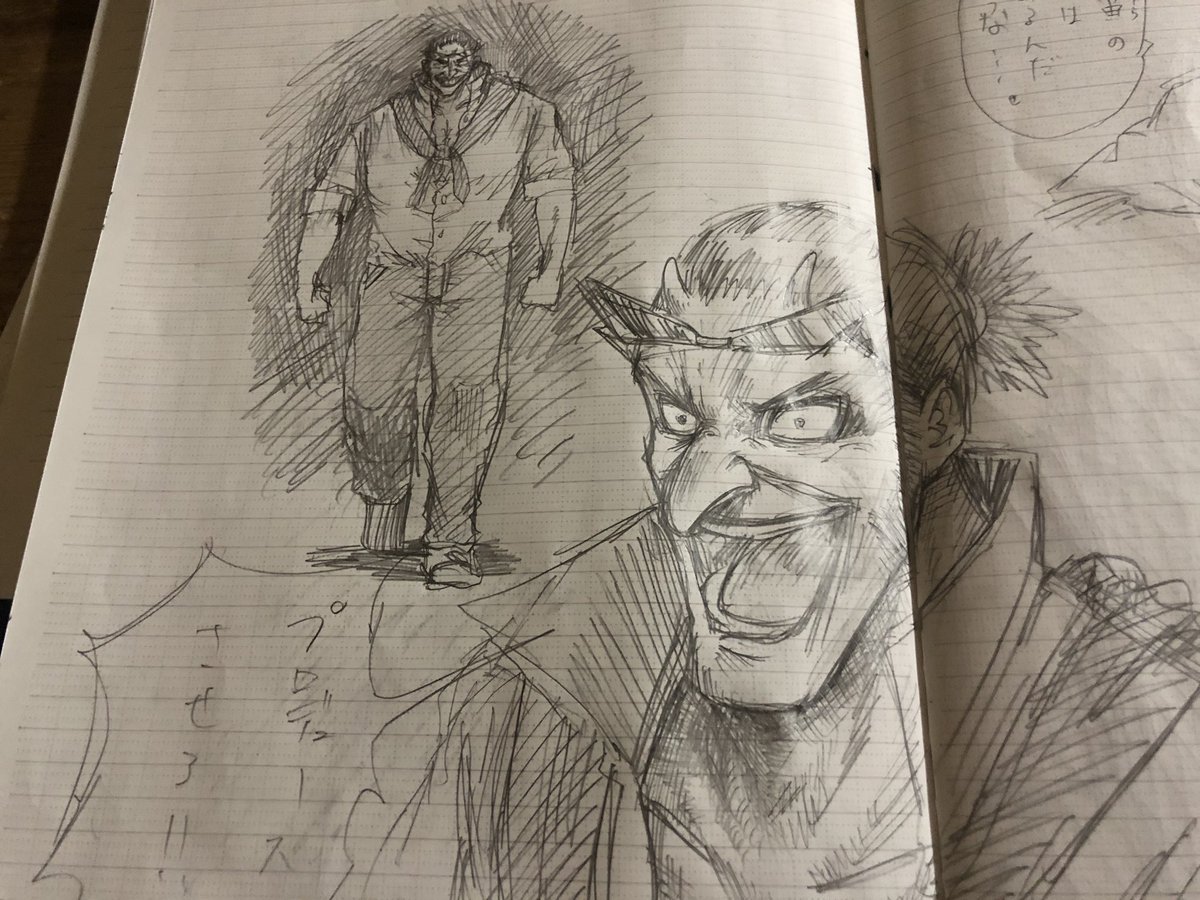 こないだ思いついた漫画のキャラ
敏腕音楽プロデューサー鬼瓦さん 