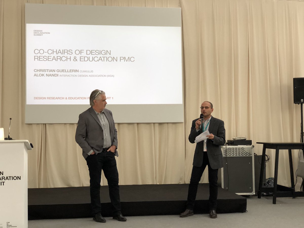 Opening of the session on Design Research &amp; Education