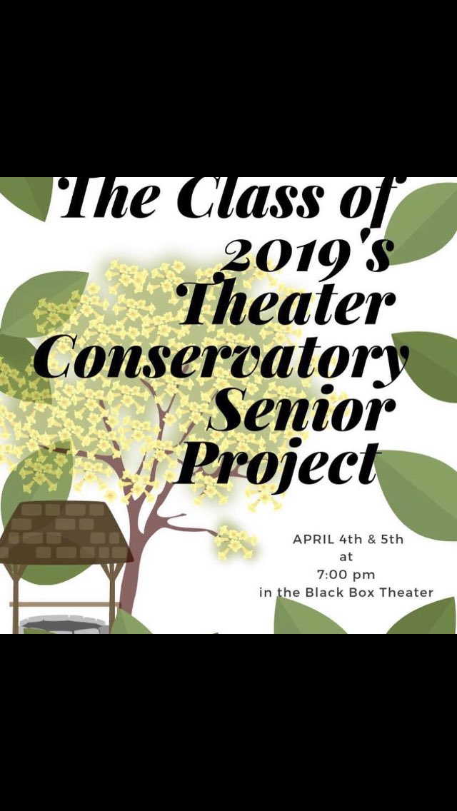 Chiarts411's tweet photo. Don’t forget to come out and support the Senior Theater and Musical Theater Showcases tonight and tomorrow night at 7pm! https://t.co/QQNzE3lGK4