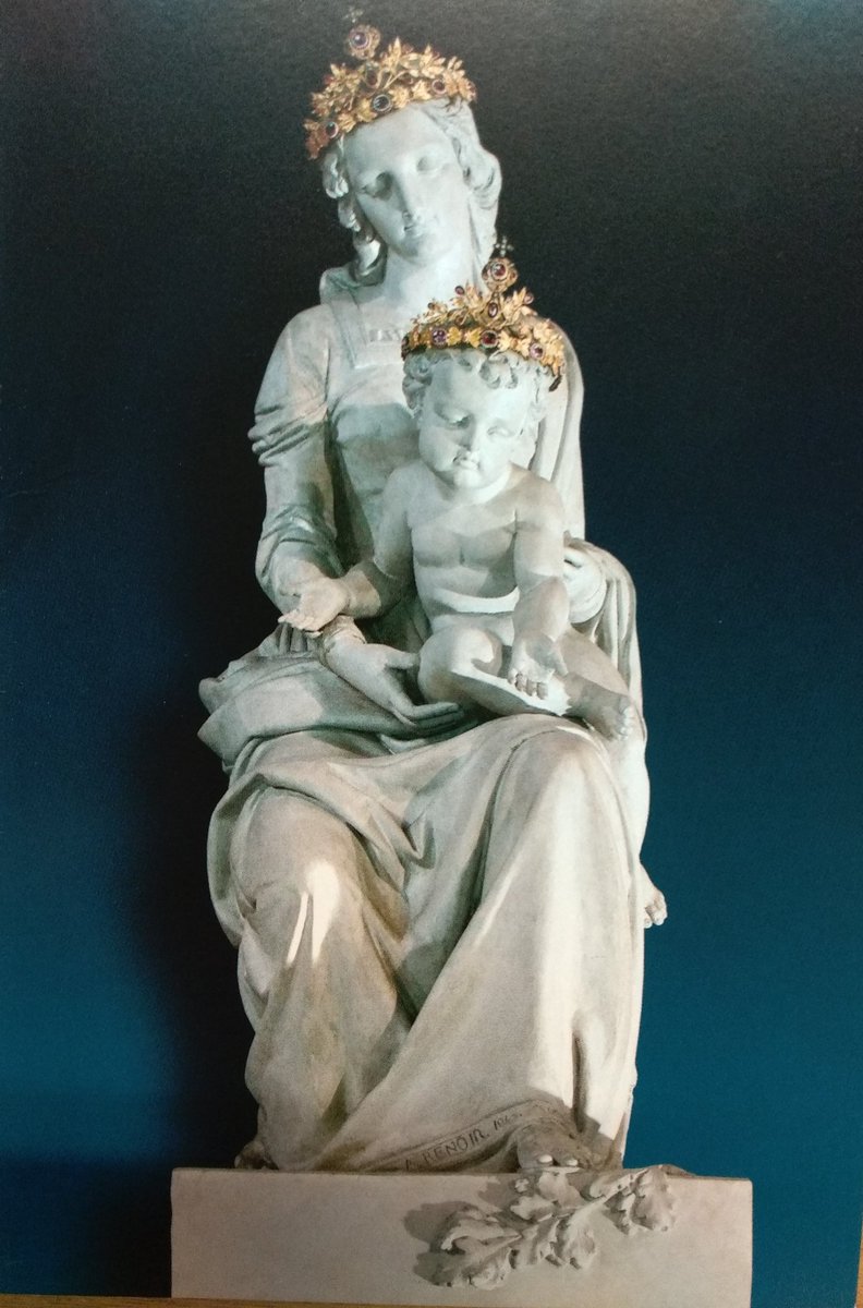 SBetharram's tweet photo. Si vous lisez ceci, vous m'avez aidé à atteindre les 10 abonnés. Merci ! Une image de Notre-Dame de Betharram que la Vierge Marie avec l'enfant Jésus vous tendent toujours le Rameau Sauveur et vous protège. https://t.co/7nXs3F4rUx