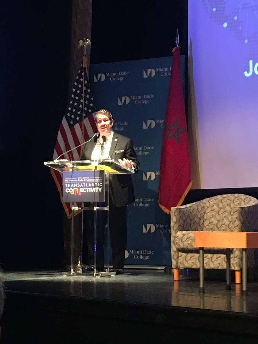 JosePepeDiaz305's tweet photo. Celebrating the thriving partnership between Morocco and #OurCounty by bestowing the Key of Miami-Dade County to HH Princess Lalla Joumala at the #USMoroccoTrade Forum taking place in @MDCollege https://t.co/VBs7ex8ehq