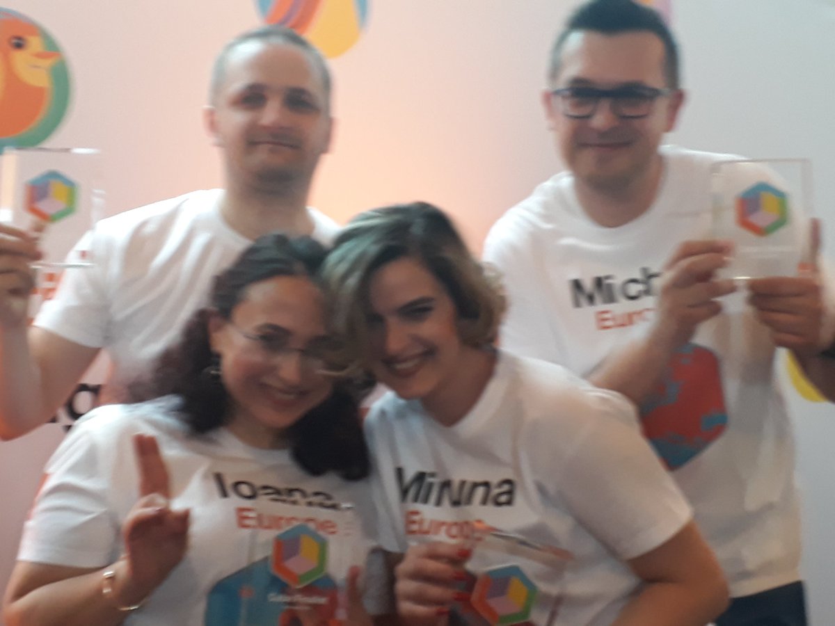 ValerieGuittard's tweet photo. L'édition 2019 du #CorporateGaming @orange connaît désormais ses gagnants : the winners are @Orange_France !🏆
Big up aux équipes @orangebusiness @orangeafrica et Europe qui complètent ce podium, félicitées par @BeaMandine &amp; @CGKaberry 🏅
Cc @olivier_ed @Ot_nora @smainard https://t.co/eR12NKZqs4