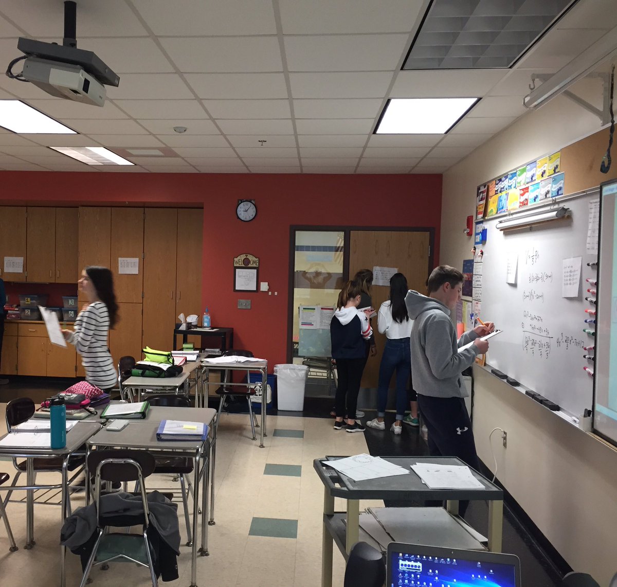 McCallMathClass's tweet image. Factoring Polynomials. Students working at their own pace, getting what they need to learn!