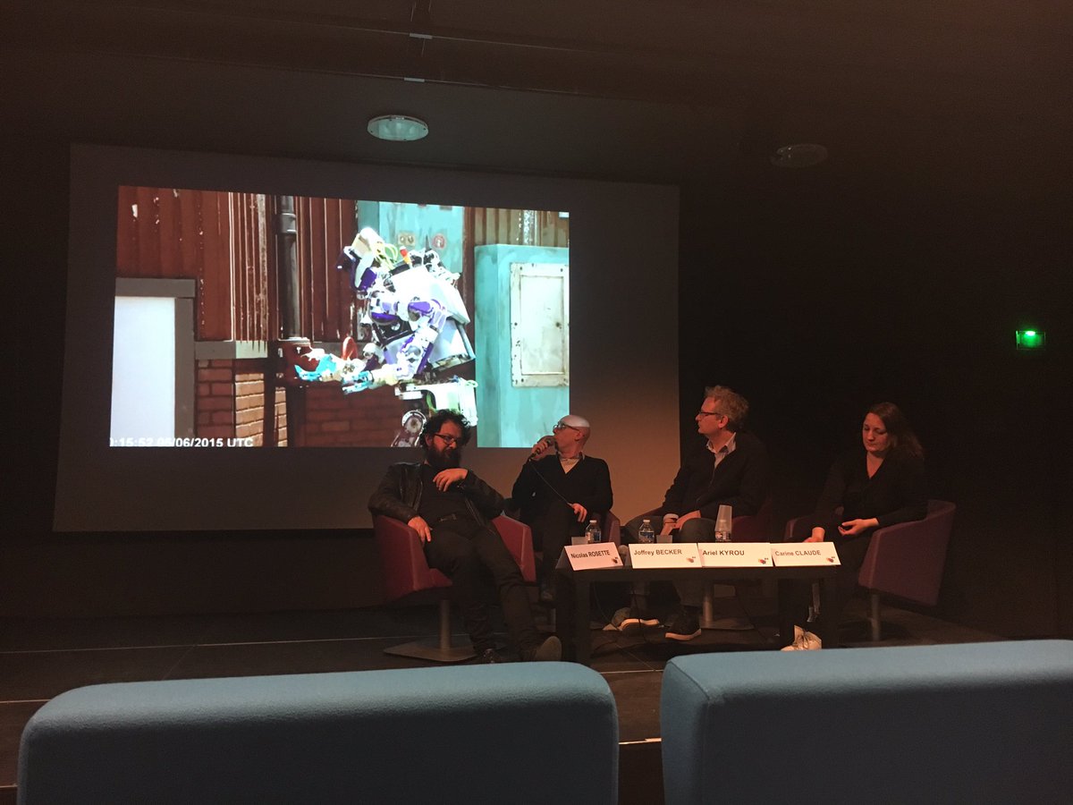 AudreyBurki's tweet photo. L’#IA est à l’honneur à la médiathèque Jean Prévost de Bron. #RVBn - Biennale des Arts Numériques #4. https://t.co/Cxp2grXJ7C