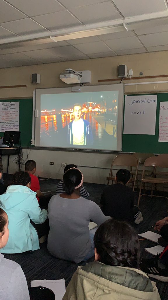 63to207's tweet image. Watching a video about cyber bullying! #207Now #StopBlockTell