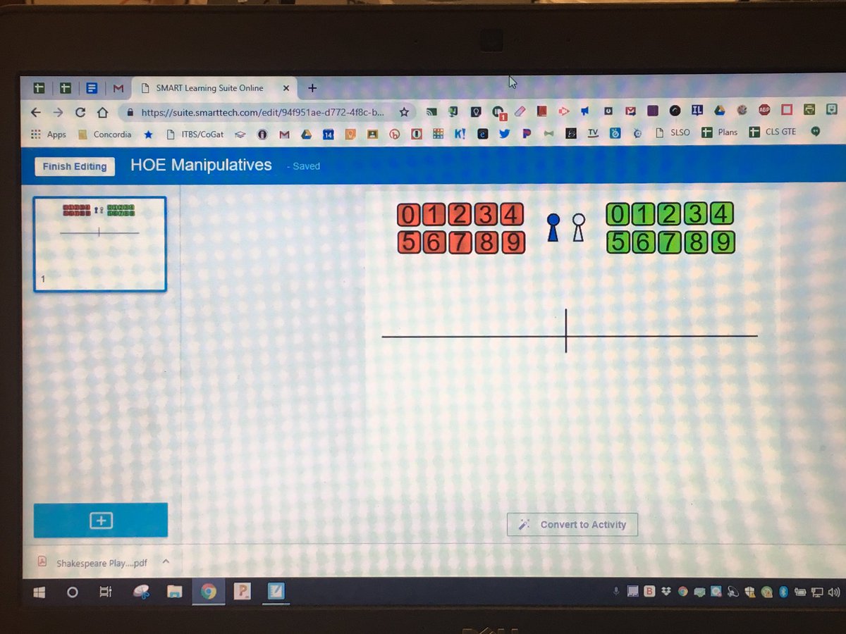 ConcordiaGTE's tweet photo. Getting my digital Hands on Equation manipulatives ready for my students to use next week! Thank you to @SMART_Tech for such wonderful tech tools like #SLSO 👍🏻 #SMARTChampion #SMARTpln https://t.co/zZsHlZZvvK