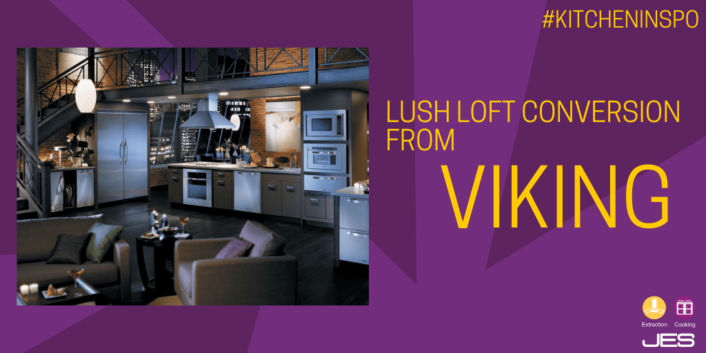 Nothing like a bit of #KitchenInspo  to get those #ThursdayThoughts moving and grooving. Check out this lush loft conversion from <a href="/VikingRange/">Viking Range</a> 😍

#KitchenInspo #Kitchenspiration #InteriorDesign #HomeDecor #InteriorDecor #KitchenDesign