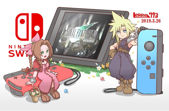 FF7 for NintendoSwitch#finalfantasy #FinalFantasyVII #ff #NintendoSwitch #joycon #クラウド #エアリス #セフィロス 