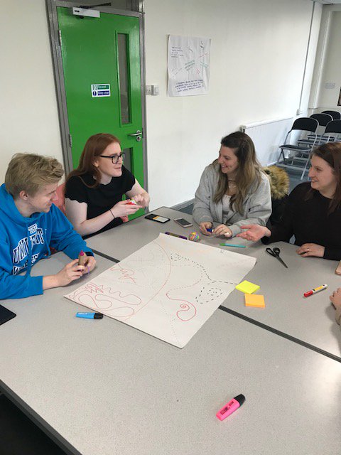 UoWPal's tweet photo. Some of our PAL Leaders being extra-creative at our #PAL celebration event, collaborating on abstract masterpieces to represent peer learning!
Lots of fun and our own little bit of #winatplay
Interested in becoming a PAL Leader? Contact pal@winchester.ac.uk for more information! https://t.co/yHLoADnuKe