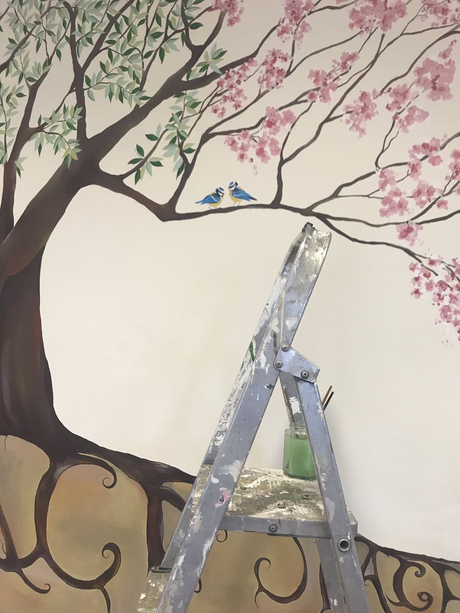 allsaintschurc1's tweet photo. Our beautiful mural is taking shape #creative #gracespace https://t.co/z1ll8tIvEJ