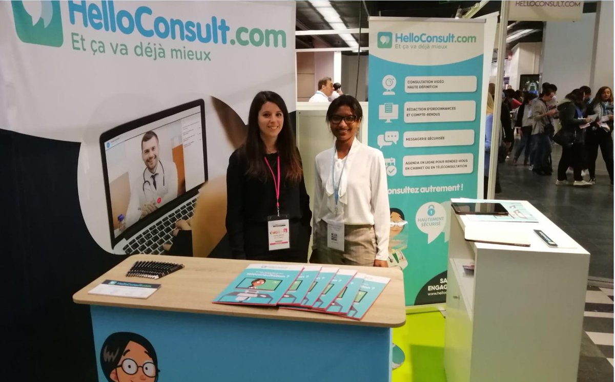 HelloConsult's tweet photo. HelloConsult (https://t.co/4Yzl7zg1Nu) vous attend nombreux au 13ème Congrès Médecine Générale France (@CMGF_Congres) les 4,5 et 6 avril 2019 ! #CMGF2019 #sante #telemedecine #esante https://t.co/Bmfqdnzfj9