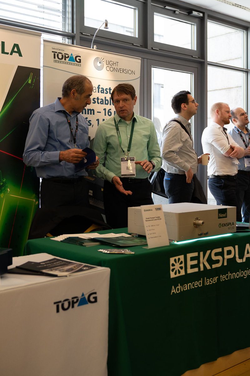 S3IC_Conference's tweet photo. The EKSPLA team is present on the #S3IC2019! Do not hesitate to make a stop to the booth 😉
https://t.co/yEz3q00Jho https://t.co/ZUFcTqVLvl