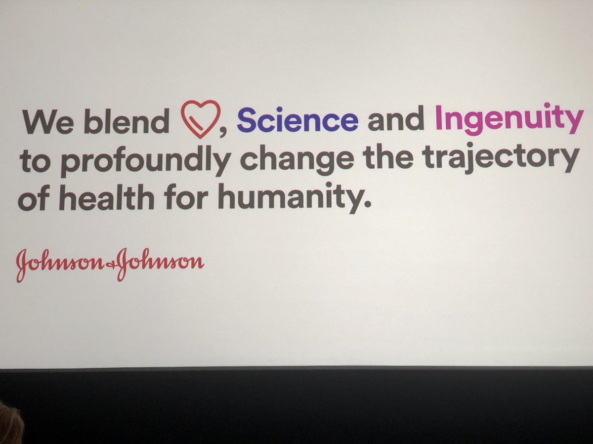 Johnson and Johnson Vice Chair, Joaquin Duato, on J&amp;J’s purpose, “We think of ourselves as a 133 year old start-up.” #PageSpring