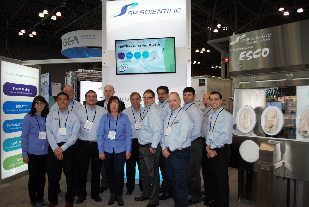 SpScientific's tweet photo. Today is the last day to visit us at #interphex2019! Our experts are on site at booth 2523 to discuss how our Line of Sight approach to lyophilization can work for you. https://t.co/aP3wrHoABq