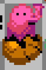 arachonteur's tweet image. more art passing, look at how far this rockboy has come #gamedev #boxgame