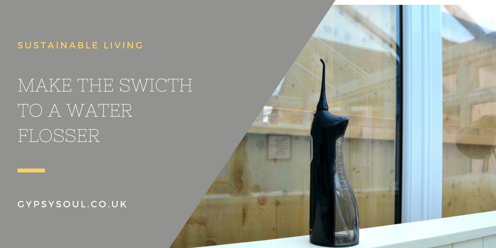 #ZeroWaste, reusable and healthy oral care. Visit my blog today to get your discount on your own water flosser: dld.bz/gQFhv #zerowasteliving greenlifestyle