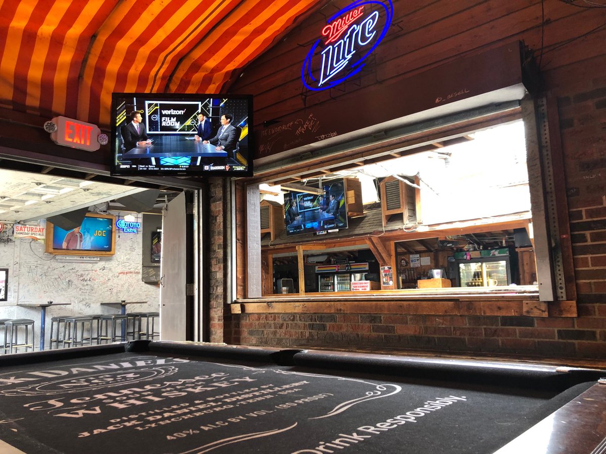 OutRInn's tweet photo. #SpringSemester19🌱🎓#DollarFiftyDoubleWellDrinks🍹🍹#Thursday #CountDown👨🏻🎓👩🏼🎓5 Weeks Left‼️#AllThreeBarsOPEN‼️#Patio😎#Bar⛹🏻♂️OPEN‼️#Pizza🍕Building #Bar OPEN‼️Extra RestRooms🚽OPEN‼️#RallyTogether @OutRInn #PatioSZN☀️is HERE‼️#PatioBar#GoBucks‼️🎓 https://t.co/hNqLUUgLd5