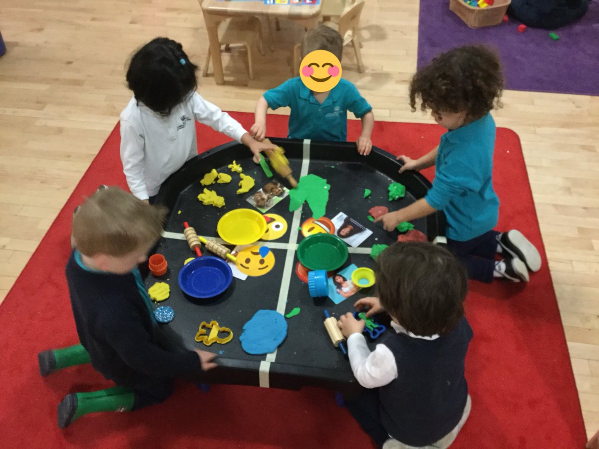 prenurserybisc's tweet photo. This morning, the #DarlingDucklings are using their knowledge and understanding about the #ZonesofRegulation through a fun play-dough activity. ๐๐คช๐ข๐ก #feelings #playbasedlearning #teaching2s #BISCLPPreNursery @bisclpdragonfly https://t.co/C3uFtDX8DF