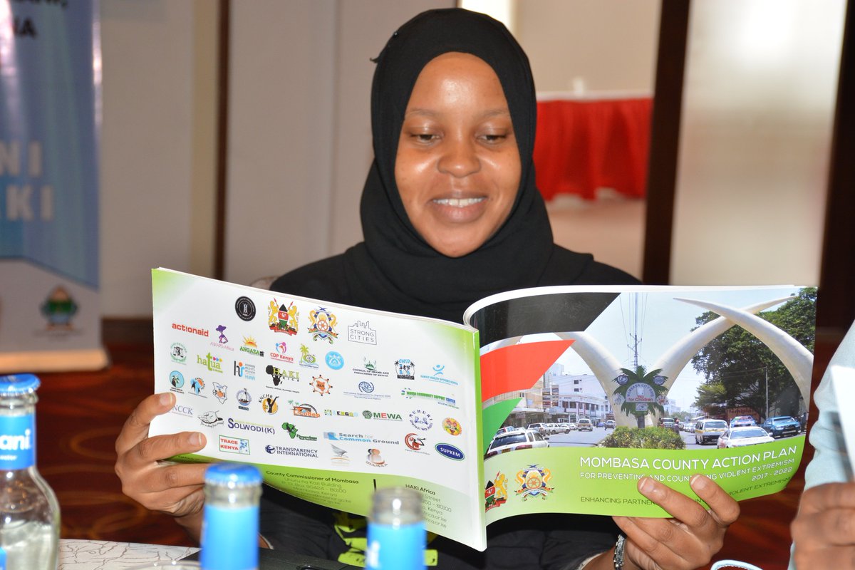 tendasasa's tweet photo. Great deliberations as #CVERoundTable conference comes to a close, stakeholders have reaffirmed their commitment to implementing the #CountyActionPlans in light of the refreshed National Strategy to Prevent and Counter Violent Extremism. https://t.co/i6Px8m6GLP