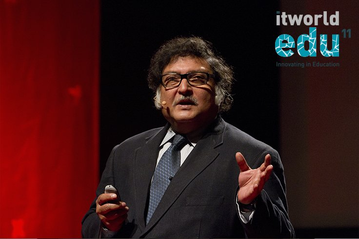 Dr Sugata Mitra, professor of educational technology at Newcastle University will be the keynote of the inaugural conference at #ITworldEdu11 
🗓 May 16 - Barcelona (Spain)
🎟 Tickets: bit.ly/2HvLdLK 
📄 Agenda: bit.ly/2TLxrLz