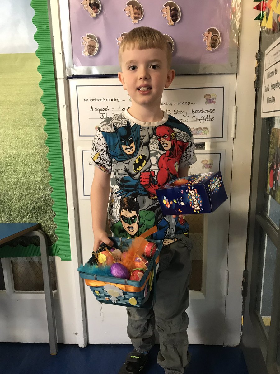 AHPA_Year2's tweet photo. Congratulations to Charlie who won the Easter egg competition! #easter #education #yeartwo https://t.co/ARPN1k0Cv2