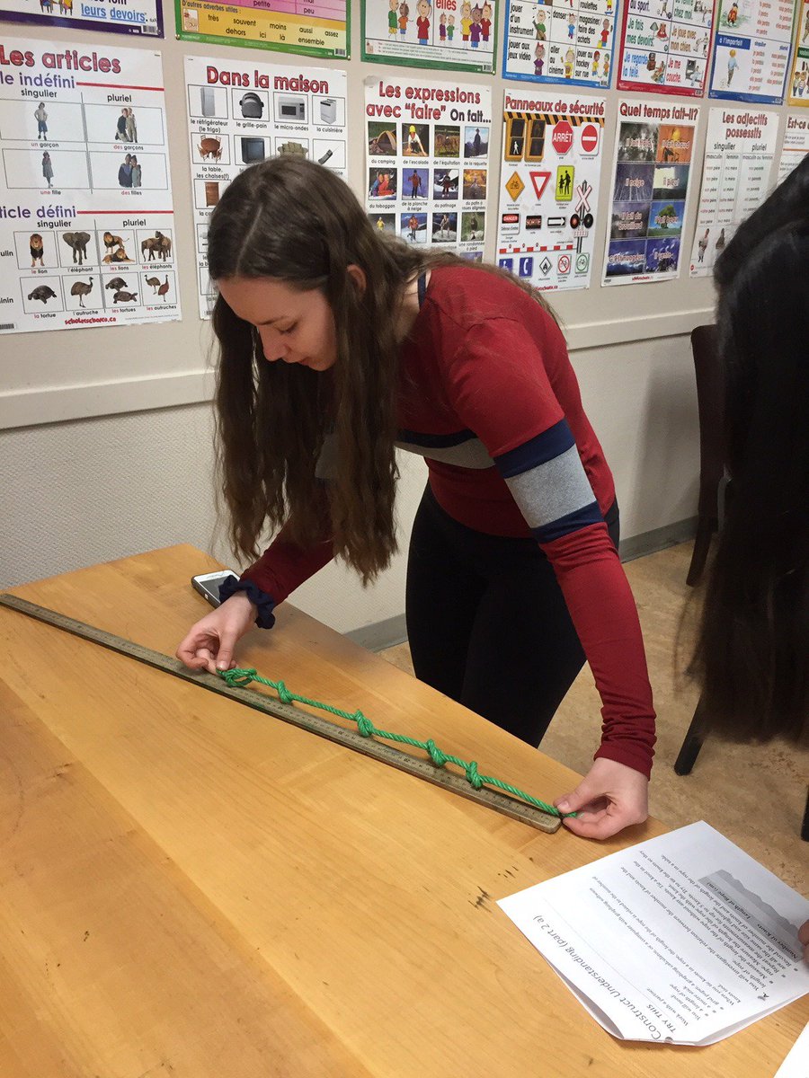 TomEccleston's tweet image. Is rope length a function of the number of knots? Graph it, @Similkameen53 , and discover how so. #LinearRelations @nsearcy17 @SSimilkameen 😎