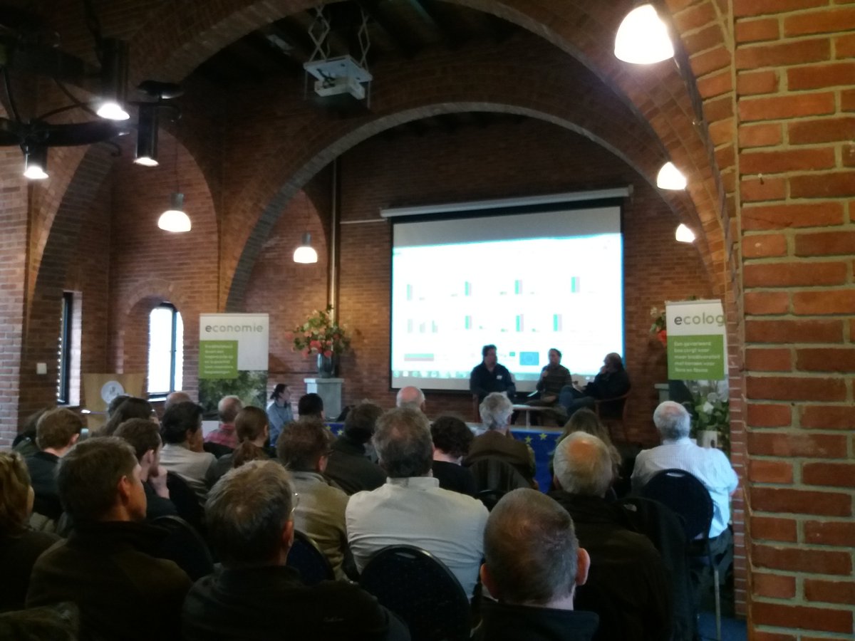 Afsluiten met de visie van hoogleraren <a href="/BartMuys/">Bart Muys</a> , @FritsMohren en Kris Verheyen: #eco2eco: een zeer hoge relevantie en potentie met een boodschap die ver buiten het projectgebied reikt. Belangrijke meerwaarde: eco2eco geeft weer 'goesting' &amp; inspiratie om in de bossen te werken!