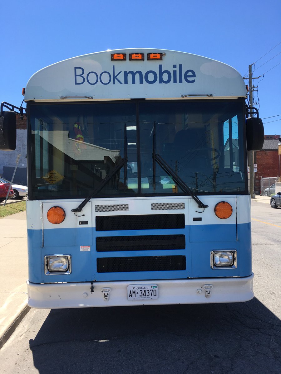 HamiltonLibrary's tweet photo. Starting tomorrow, come hop onto our #HPLBookmobile in our #HPLMountHope Branch parking lot. From April to September, each Friday from 10am-Noon, you can pick up books, music and more with your #HPL library card. See you there! #HamOnt https://t.co/vjHXXu2Hqq https://t.co/TQJbPFAcLj